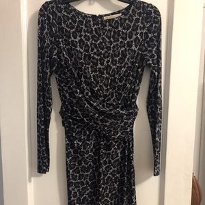 Michael Kors faux wrap dress